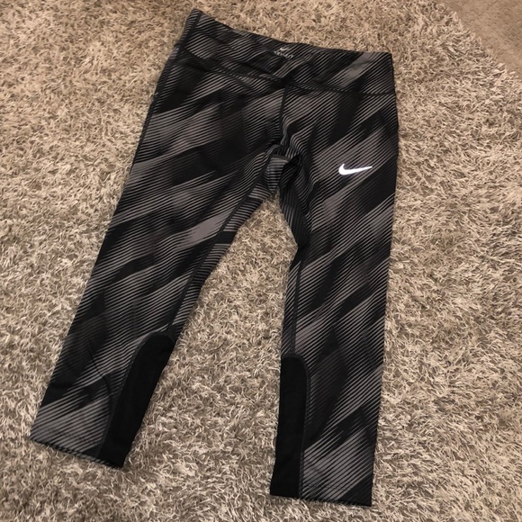 Nike Pants - Nike dri-fit pants black and Gray size medium
